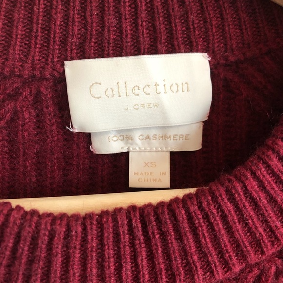 J Crew Collection 100% Cashmere Side Slit Sweater - Picture 5 of 8